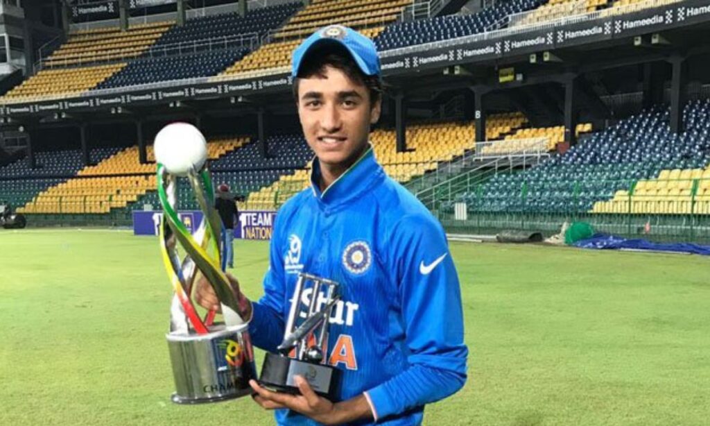 अभिषेक शर्मा U19 च्या वेळेस 