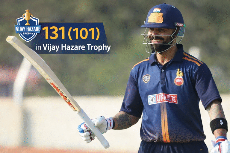 Vijay Hazare trophy 2025-26 Virat Kohli century